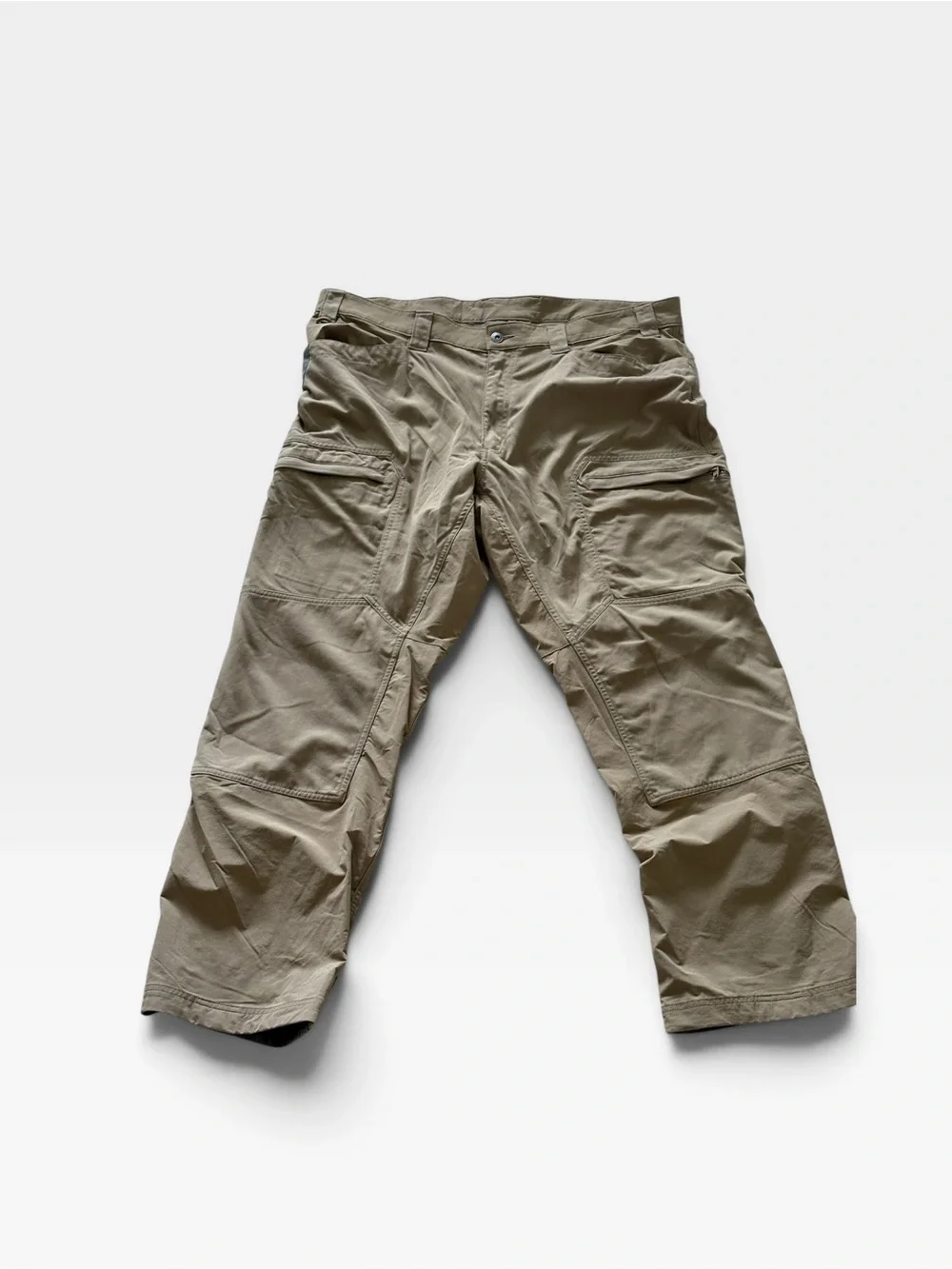Alaskan Hardgear Duluth Trading Co. Mens Khaki Pants Size 42 x 32 Stretch
